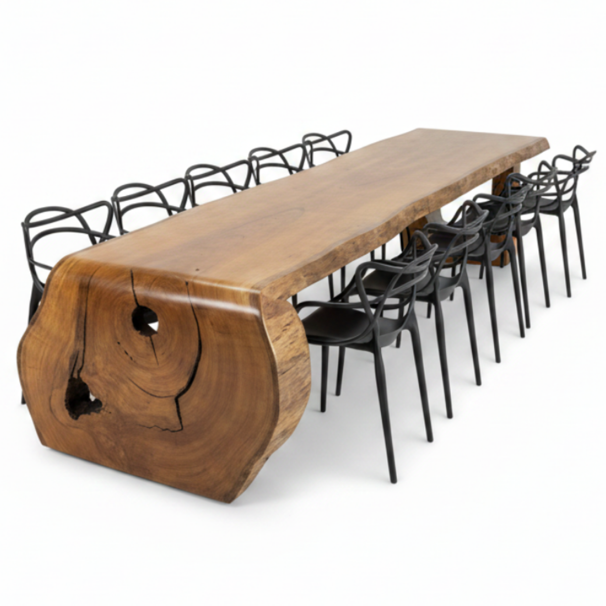 Conjunto Mesa Cascata Vereda Rústica Sob Medida com Cadeiras Alegra